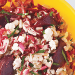 Farro Radicchio Roasted Beet Salad